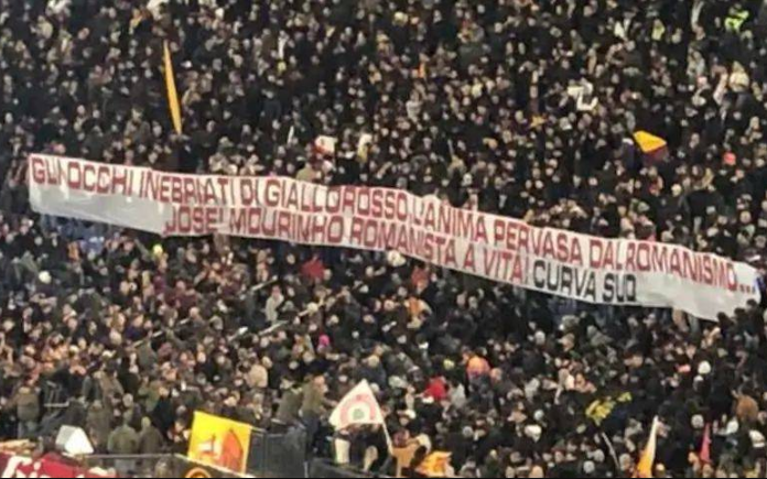 穆里尼奧感激球迷支持：為“終身羅馬主義者”而戰(zhàn)取勝！